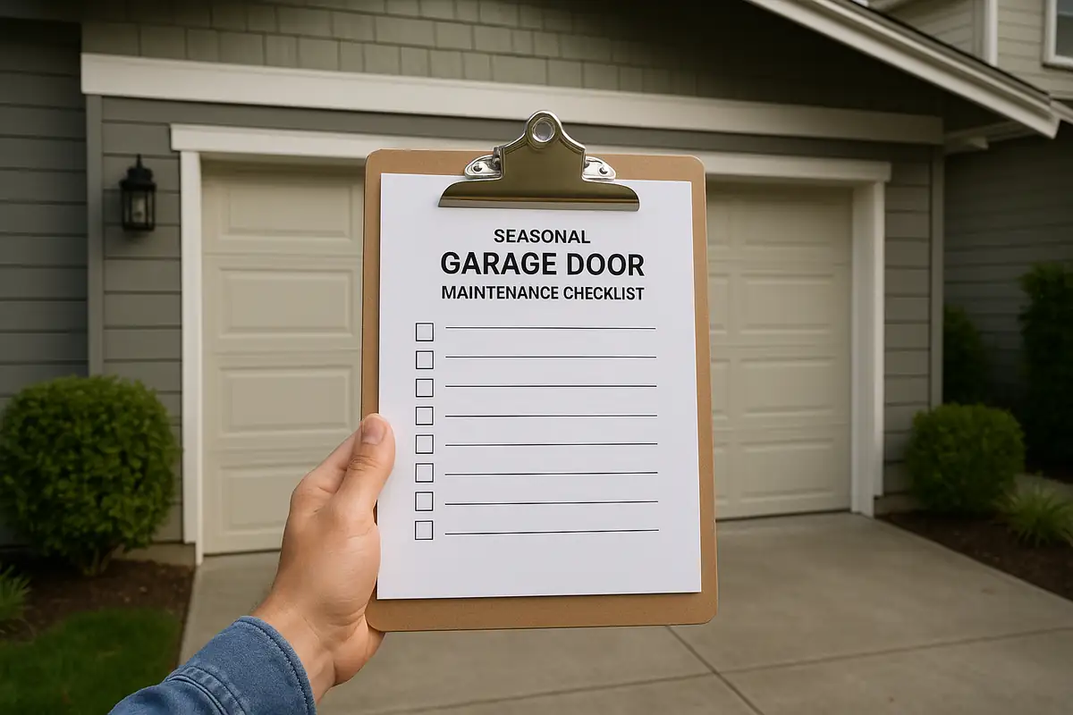 Seasonal Garage Door Maintenance Checklist for Boston Homeowners
