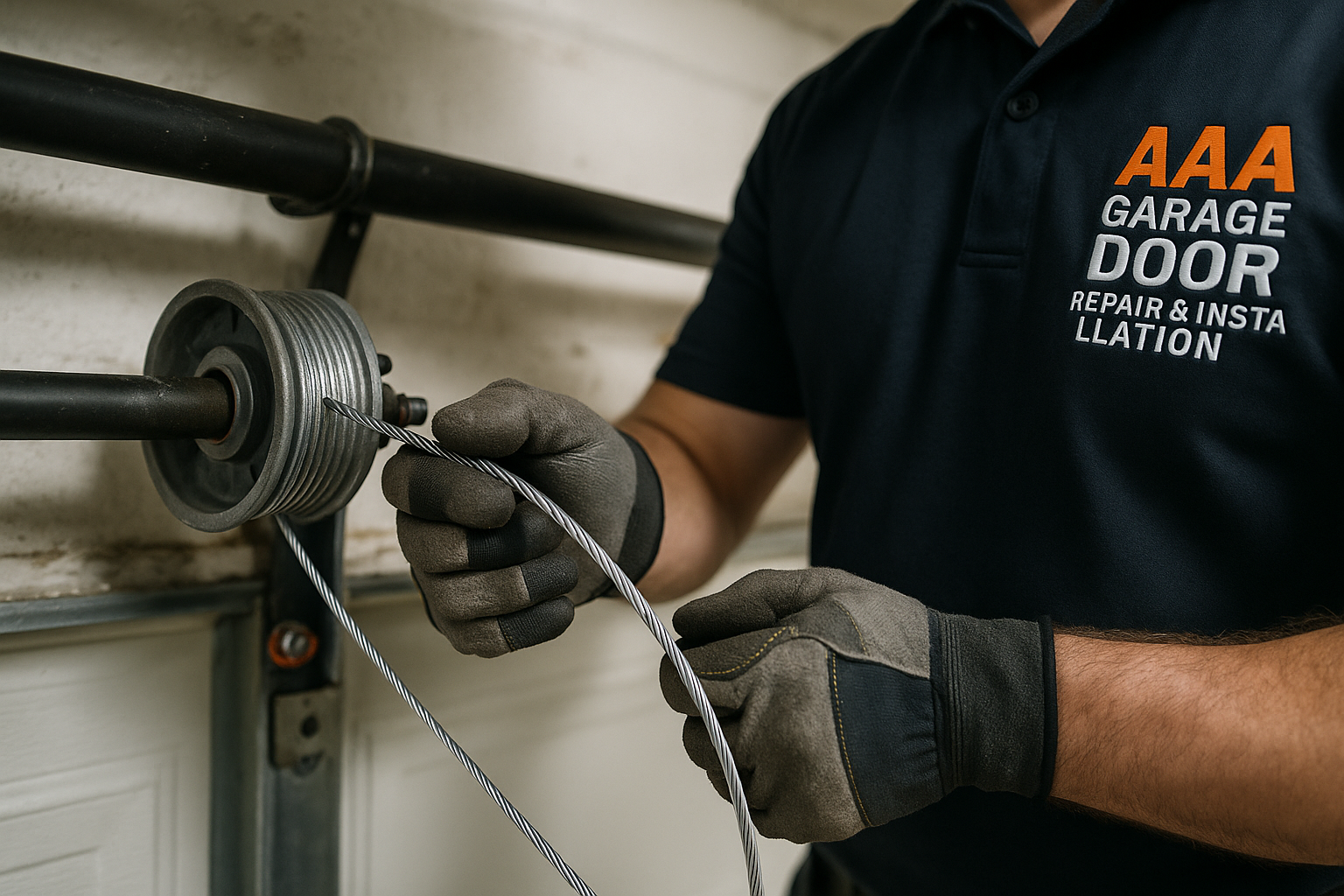 Garage Door Cable Repair in Medford