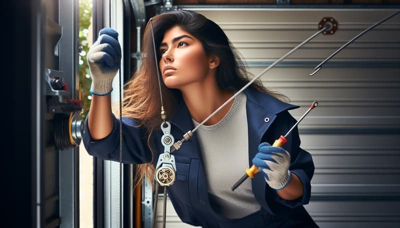 Garage Door Cable Repair in Swampscott