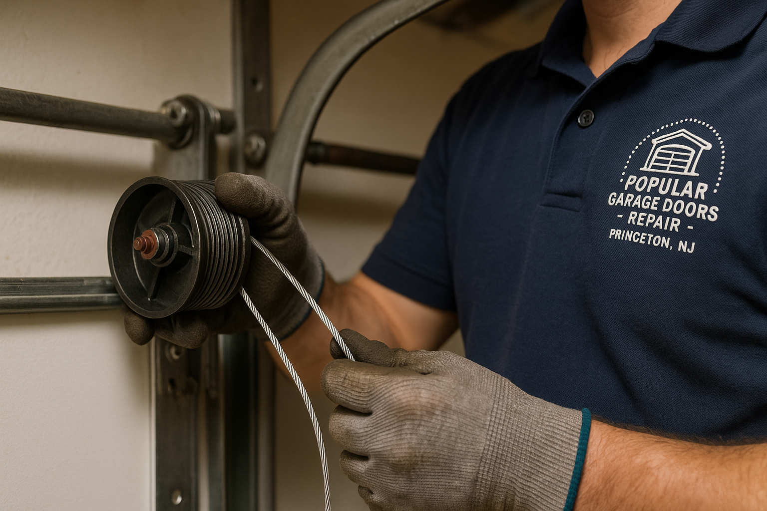 Garage Door Cable Repair in Waltham