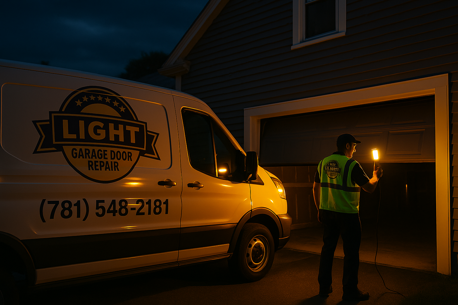Emergency Garage Door Repair in Randolph