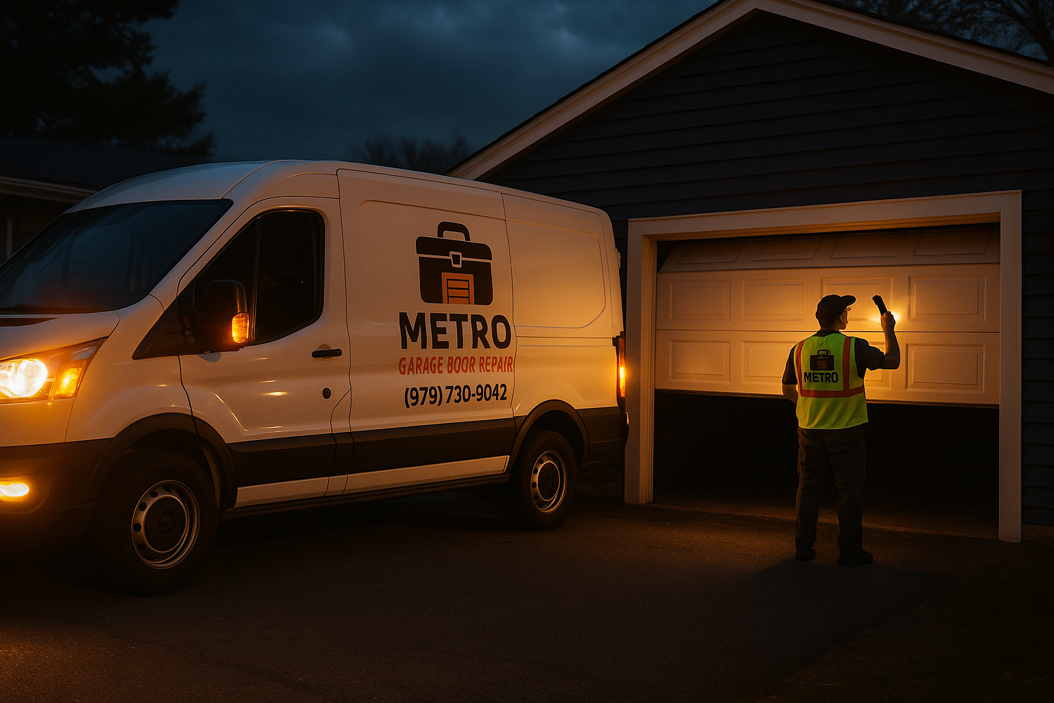 Emergency Garage Door Repair in Weston