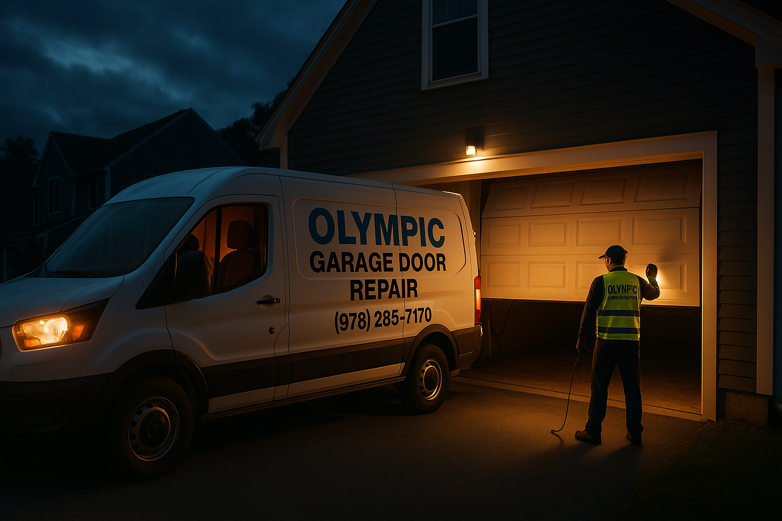 Emergency Garage Door Repair in West Medford