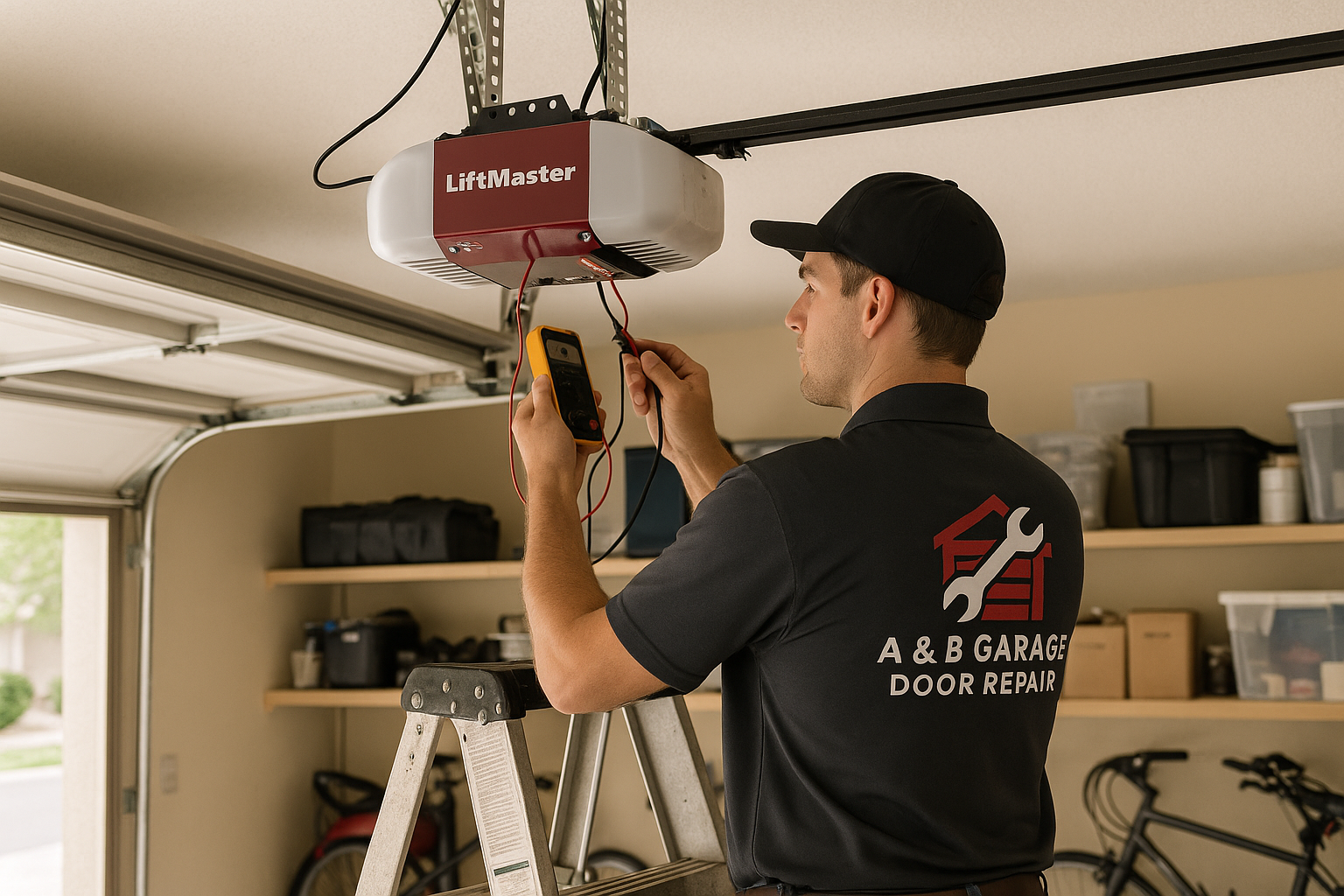 Garage Door Opener Repair in West Newton