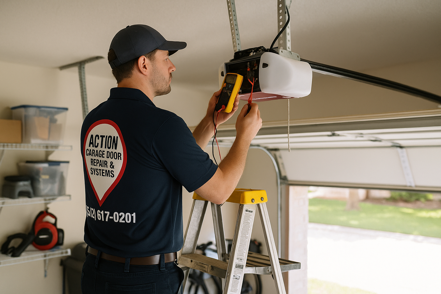 Garage Door Opener Repair in West Medford