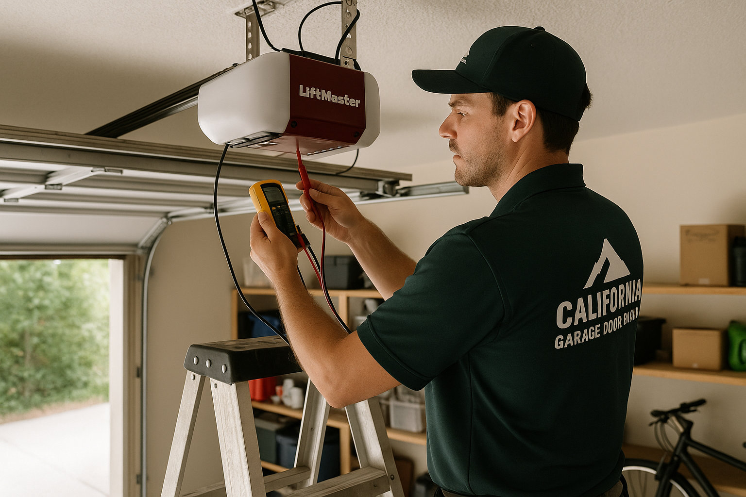 Garage Door Opener Repair in Peabody