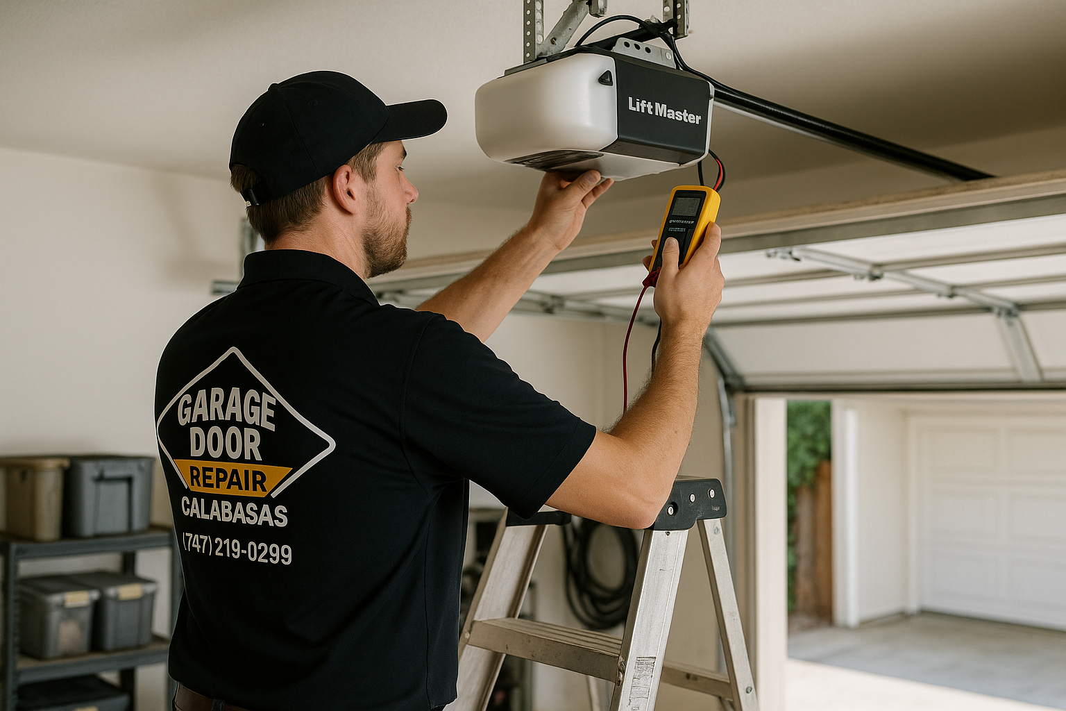 Garage Door Opener Repair in Newtonville