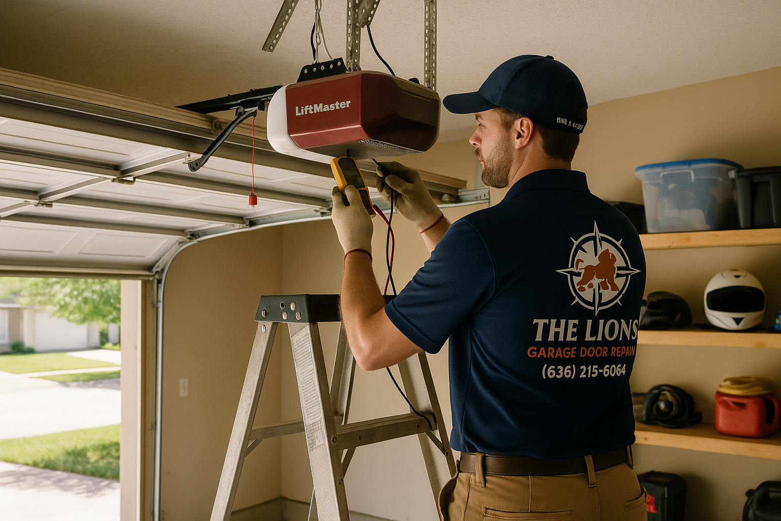 Garage Door Opener Repair in Needham