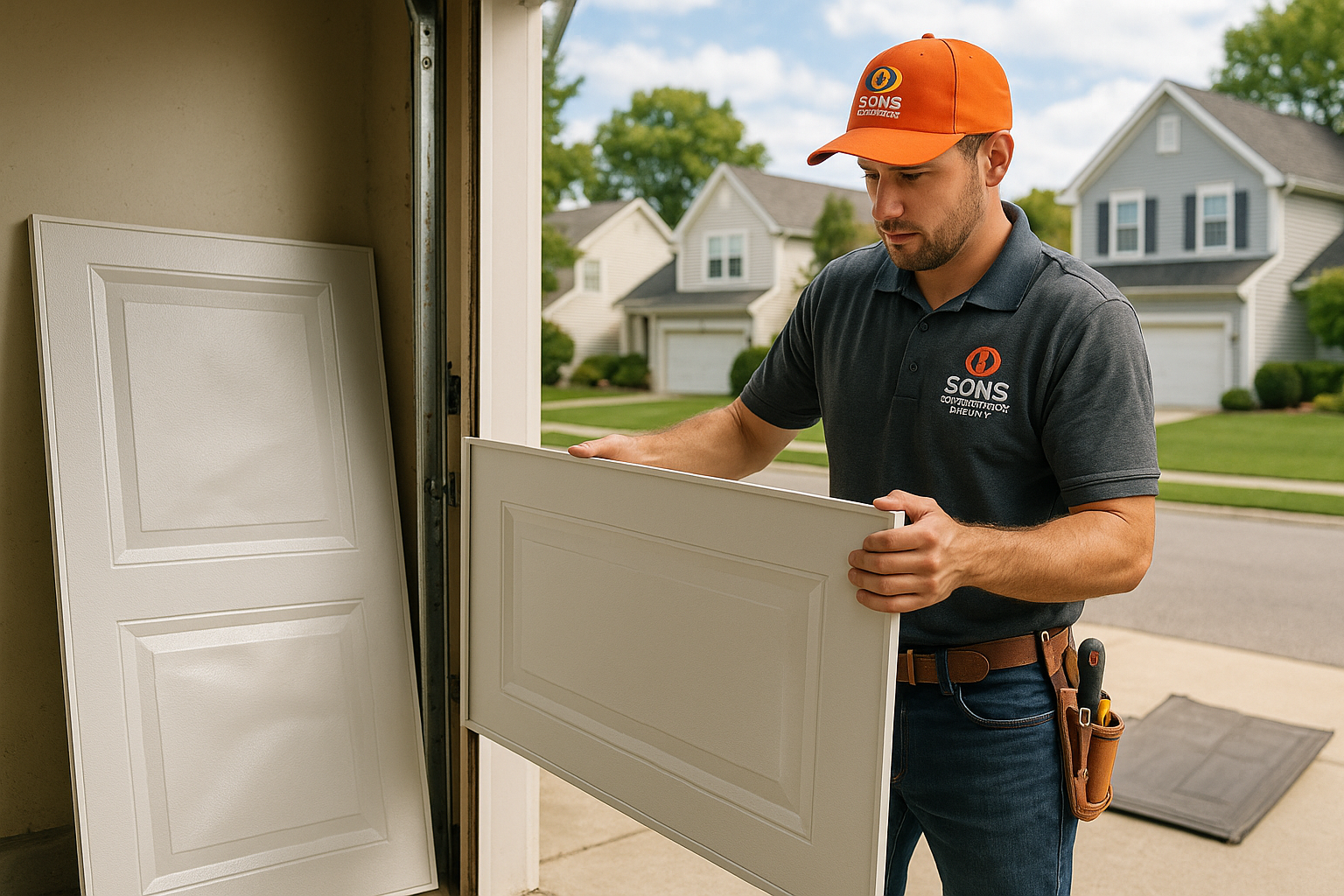 Garage Door Panel Replacement