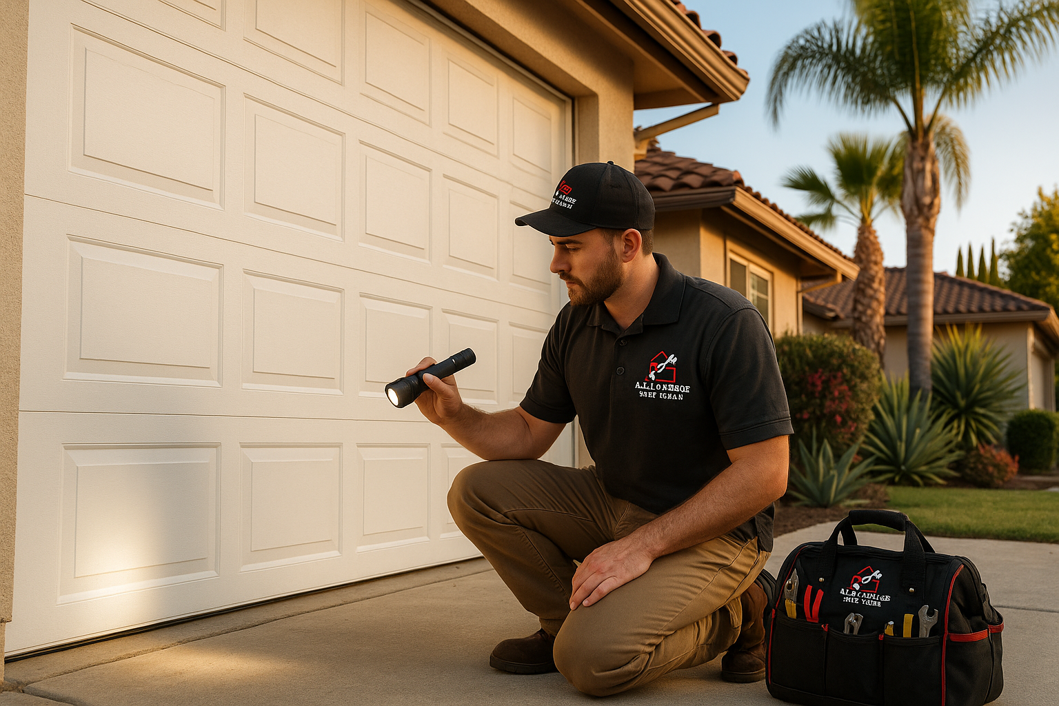 Garage door work in North Point