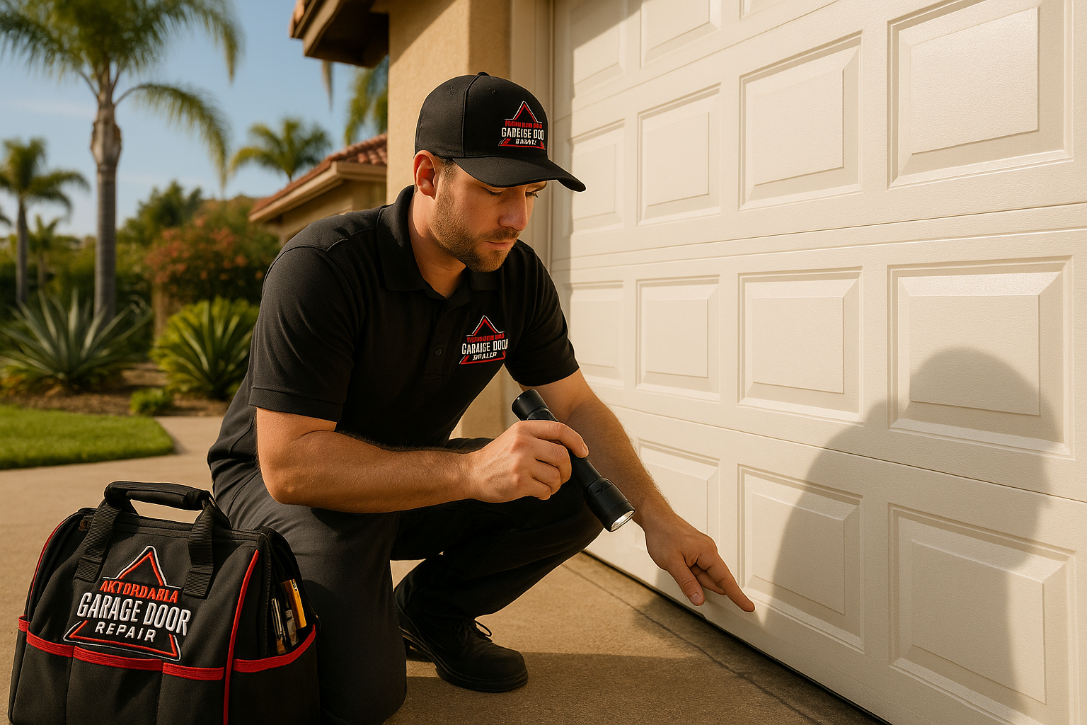 Garage door work in Salem