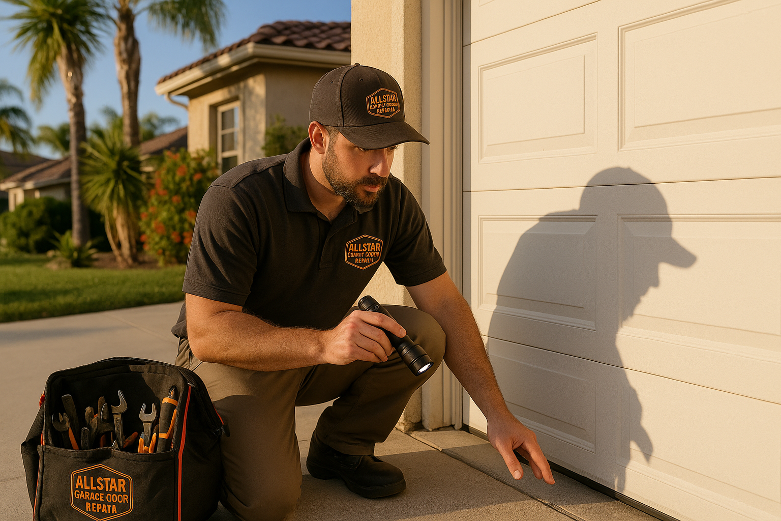 Garage door work in Milton
