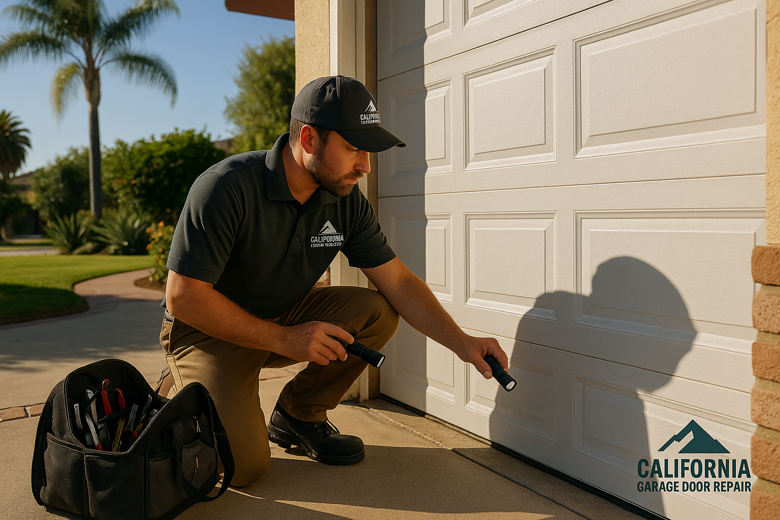 Garage door work in Bedford