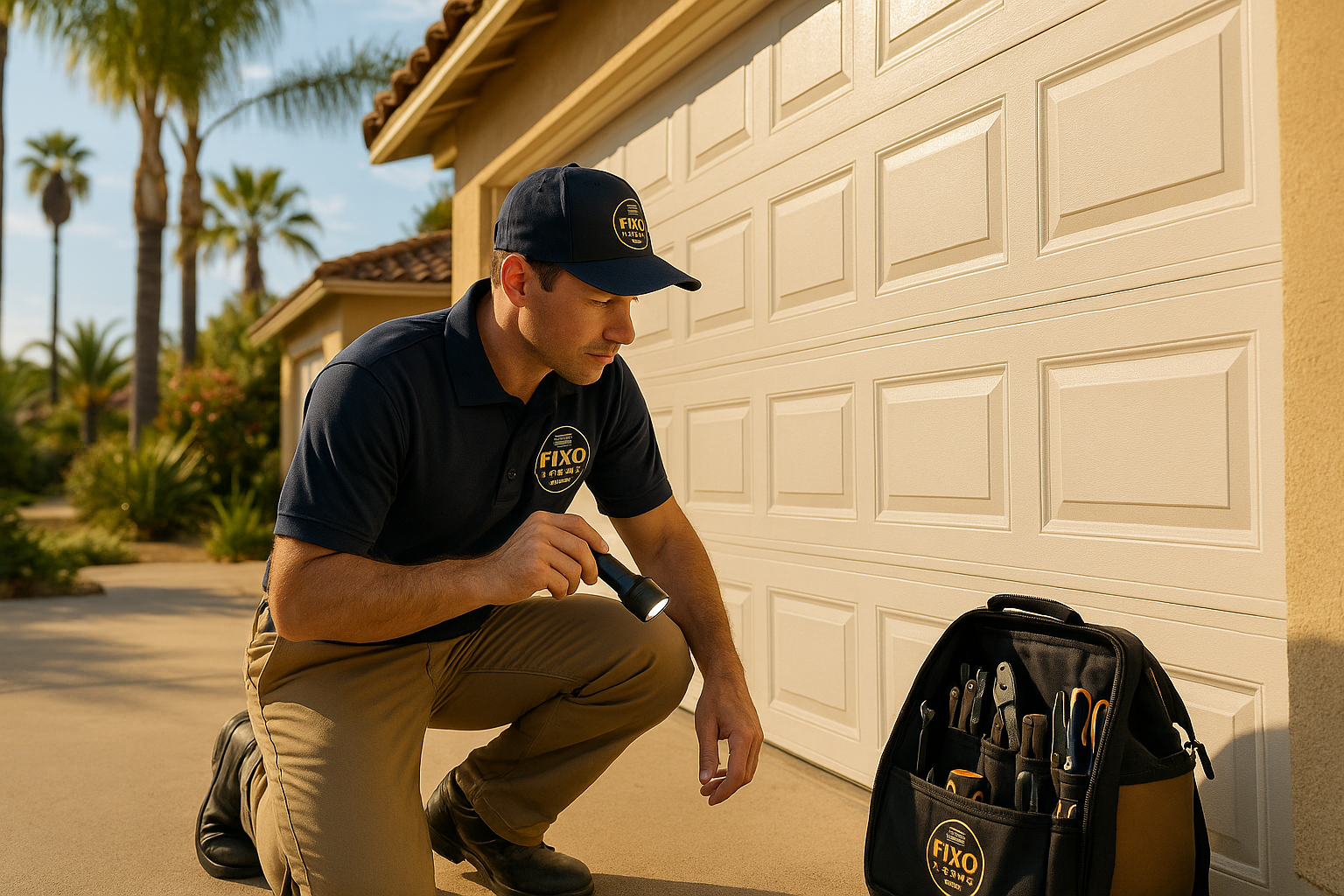 Garage door work in Needham Heights