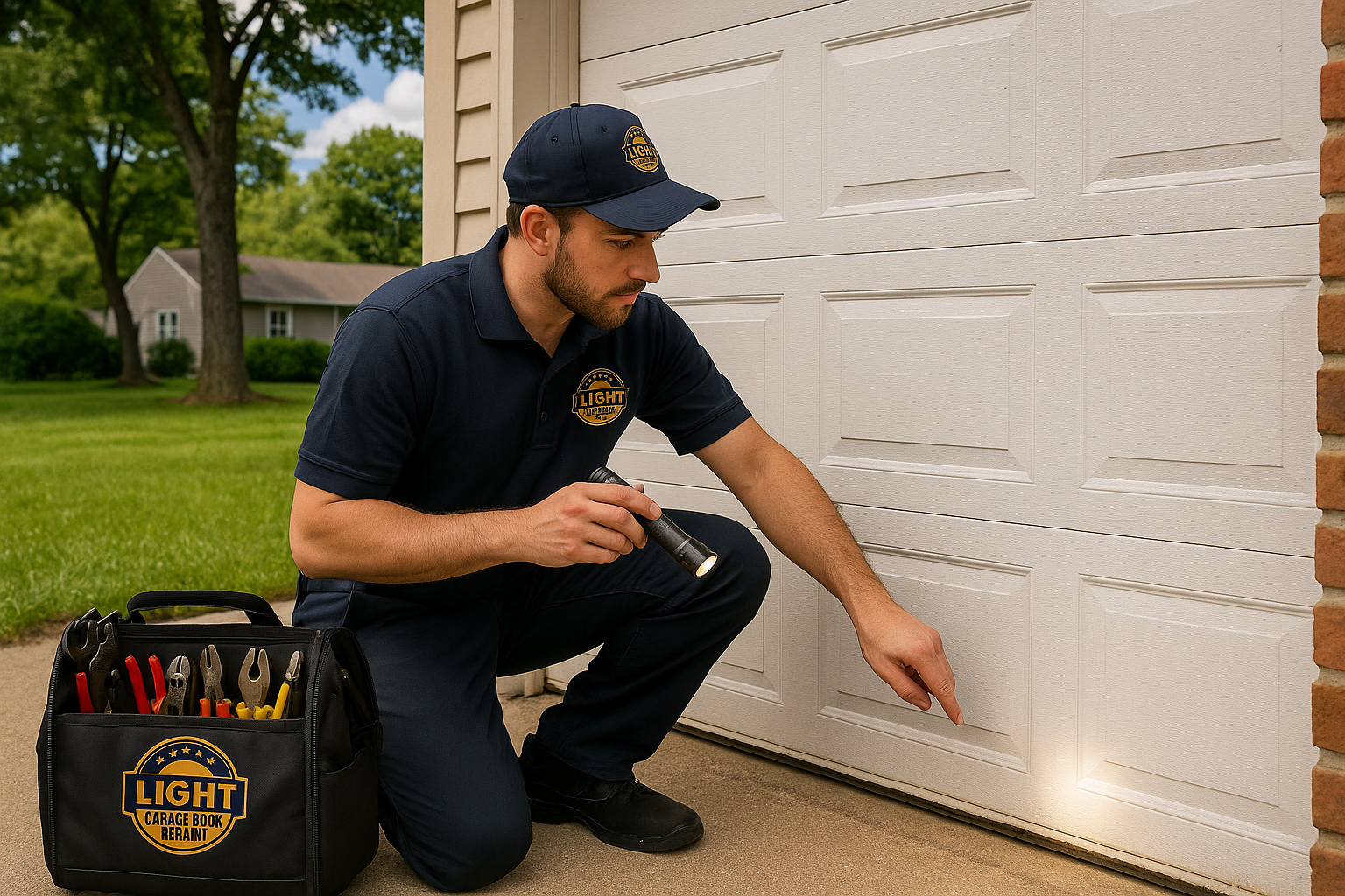 Garage door work in Beachmont