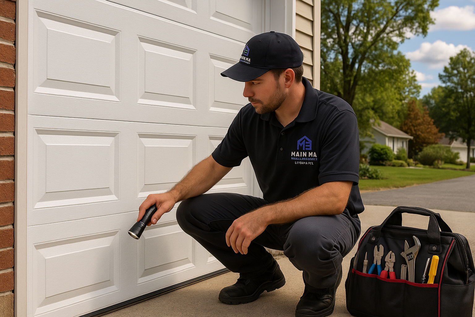 Garage door work in Lincoln