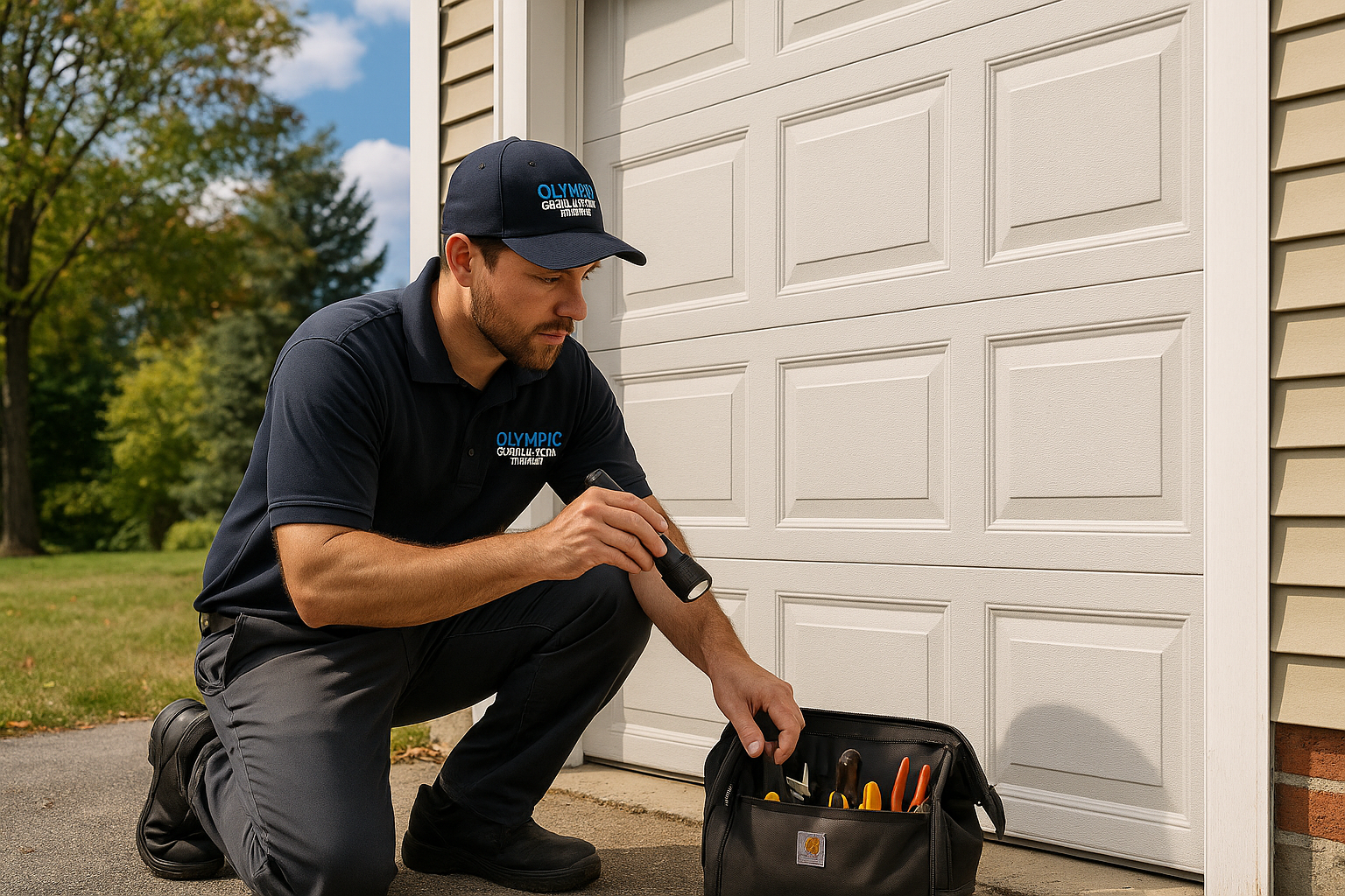 Garage door work in Lexington