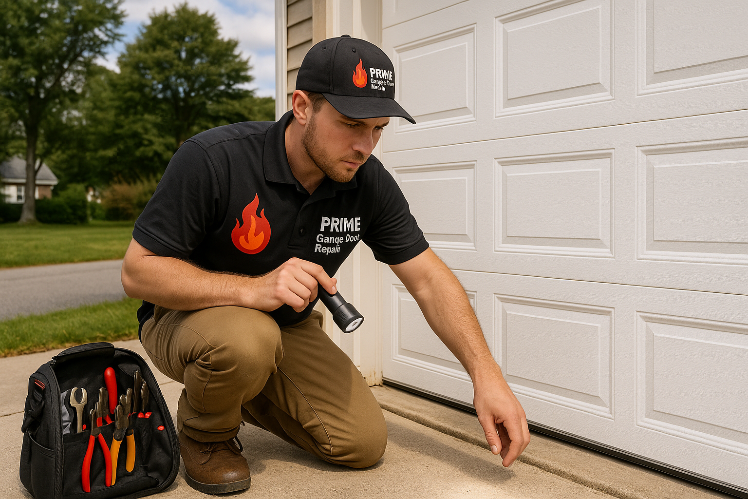 Garage door work in Lynnfield