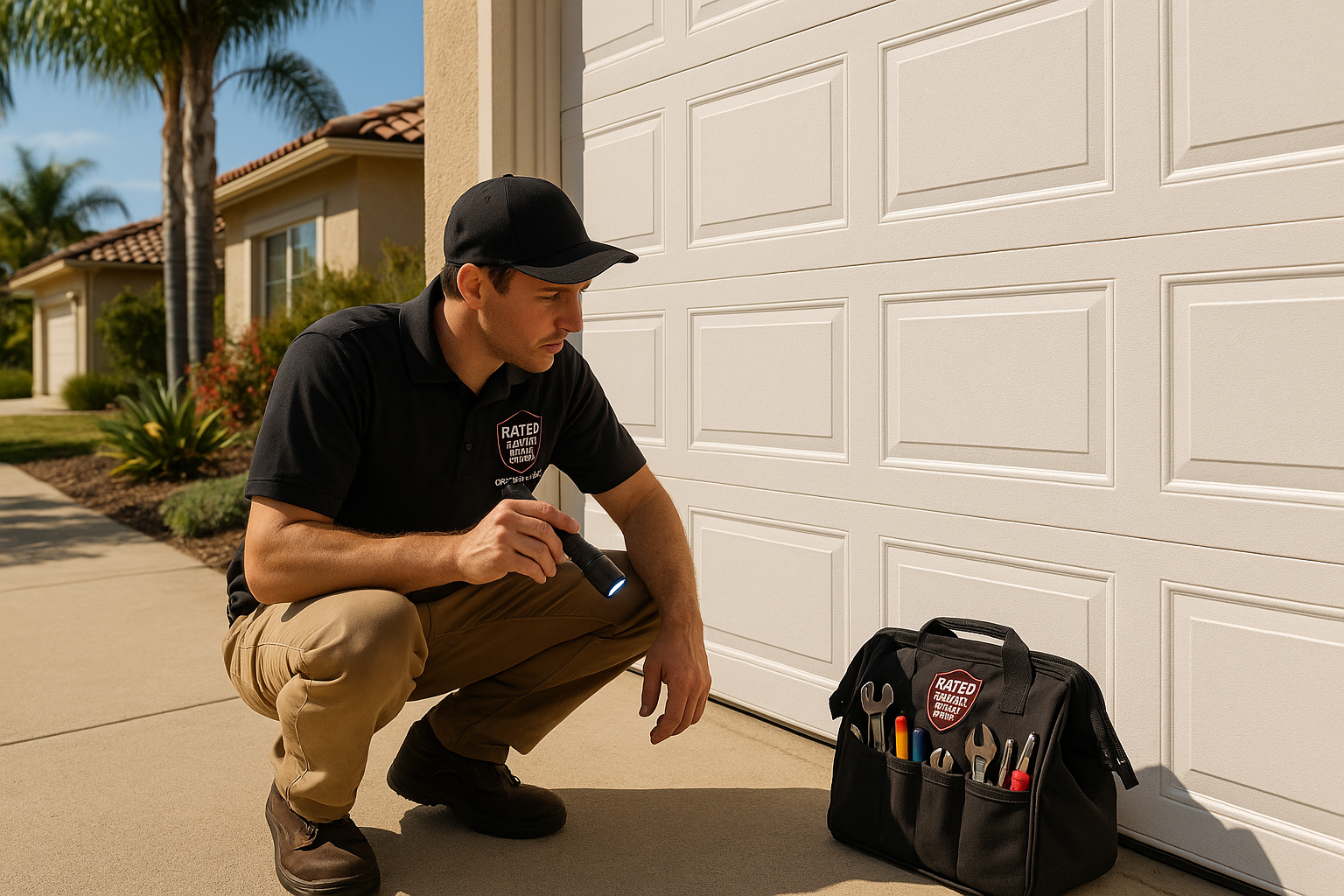 Garage door work in East Weymouth