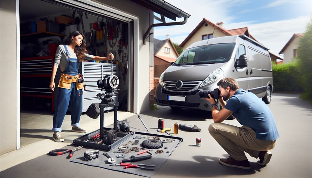 Garage door work in Needham