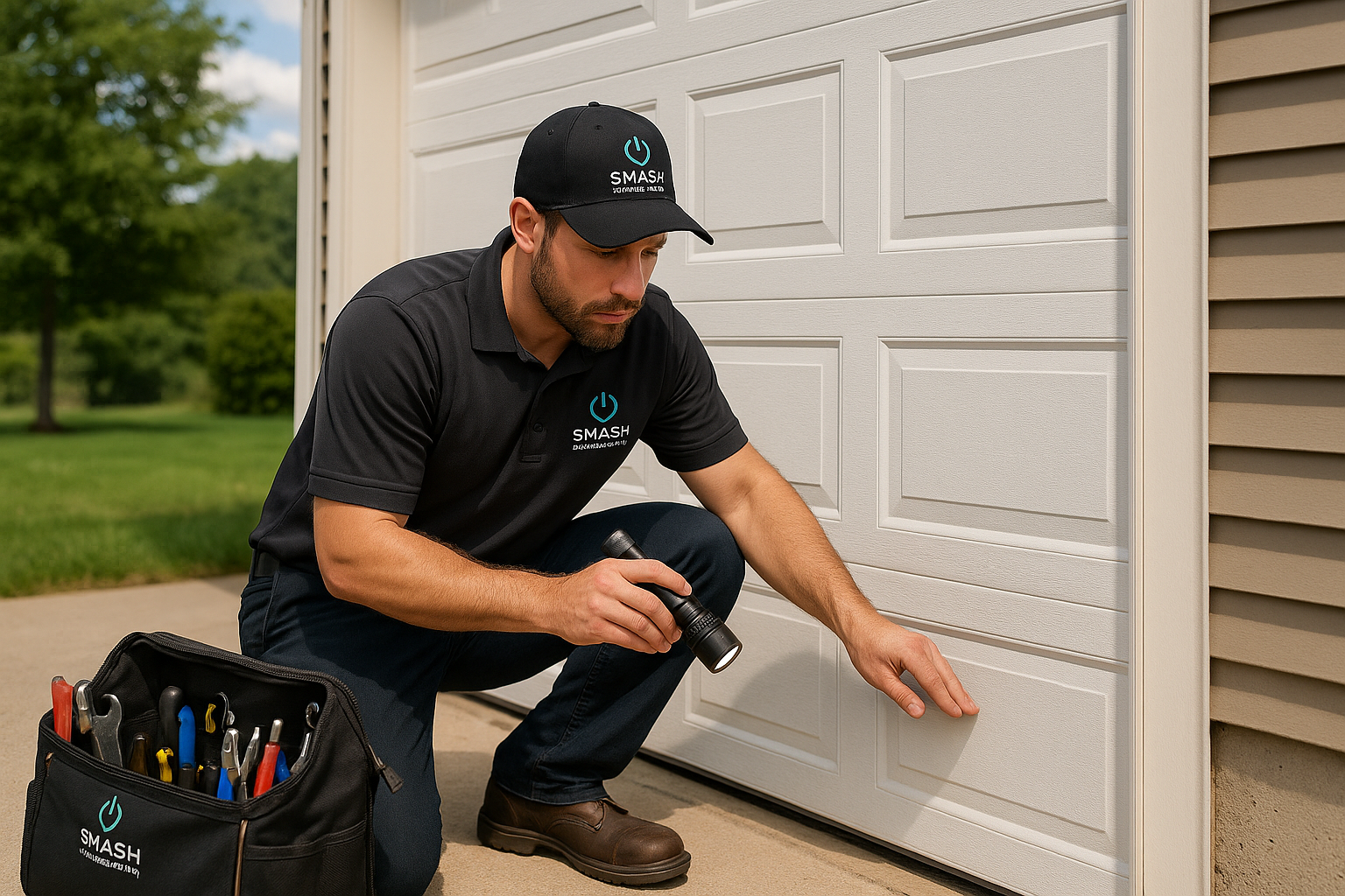 Garage door work in Winthrop