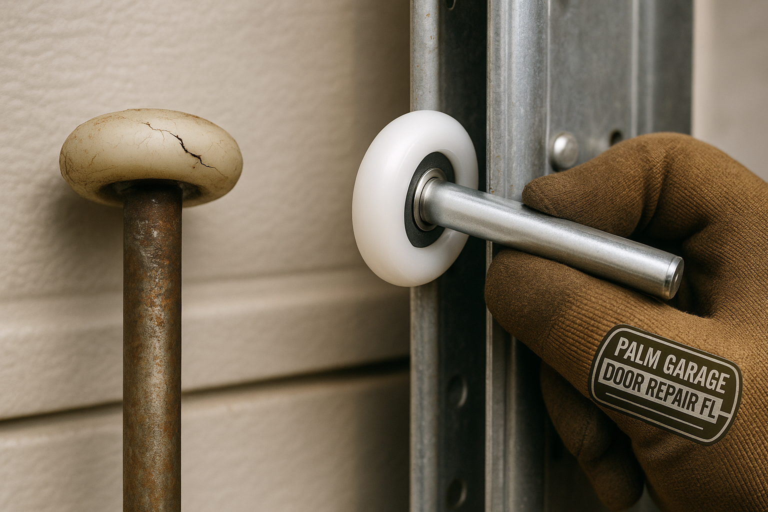Garage Door Roller Replacement in Everett