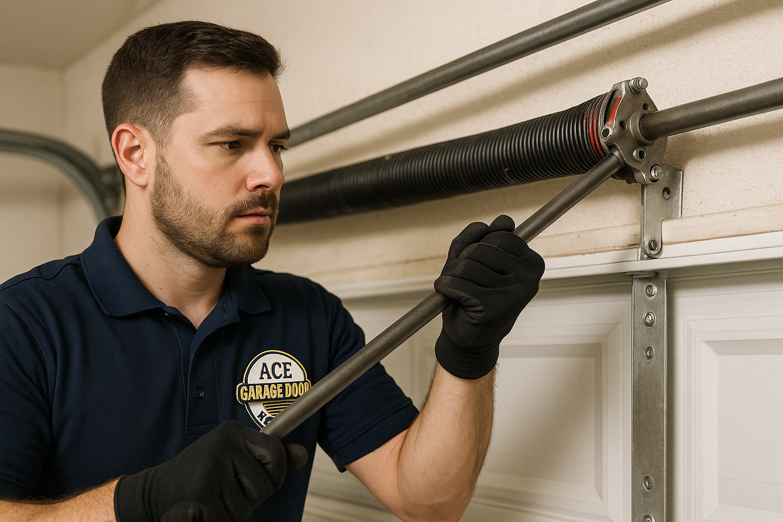 Garage Door Spring Repair in Weston