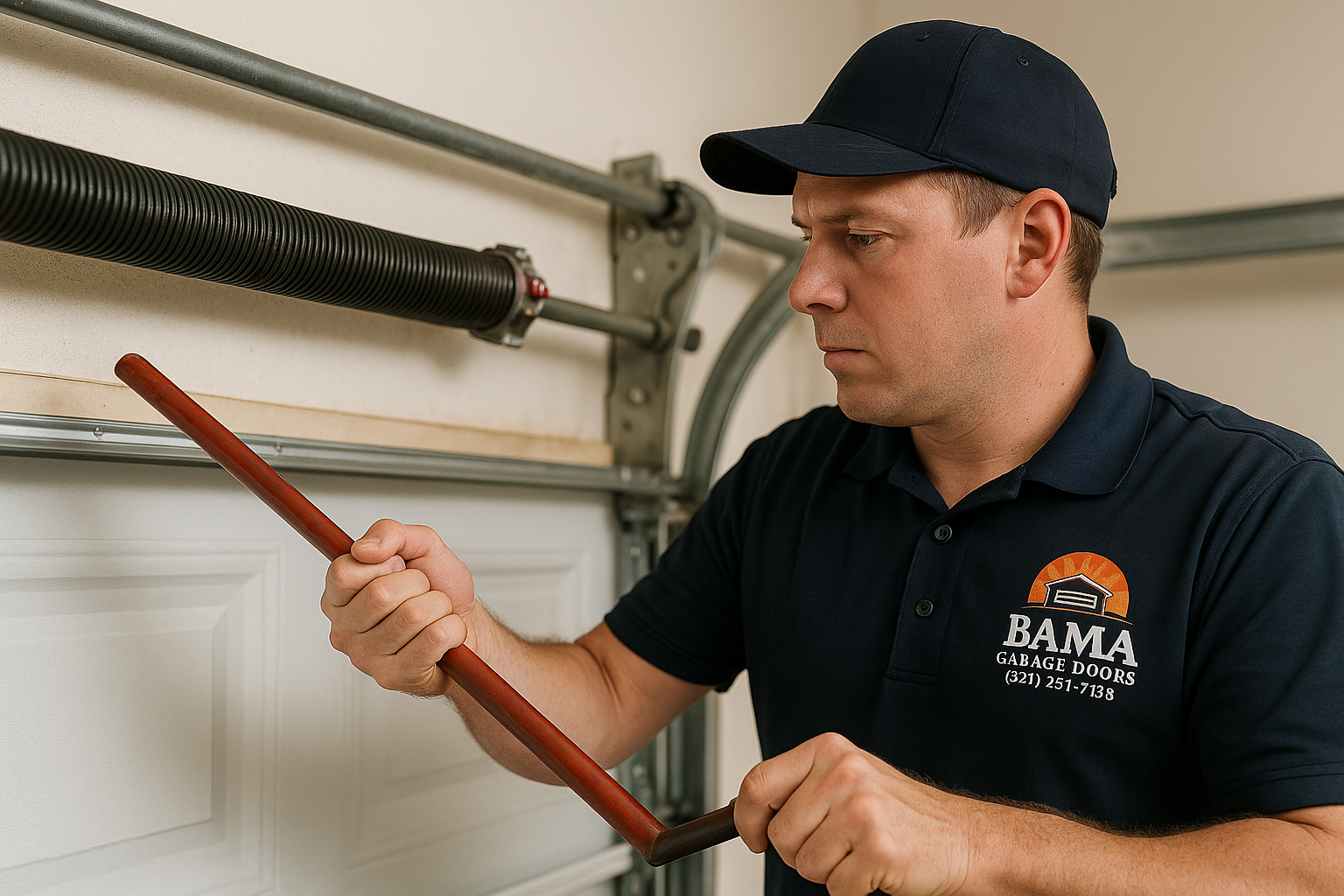 Garage Door Spring Repair in Everett