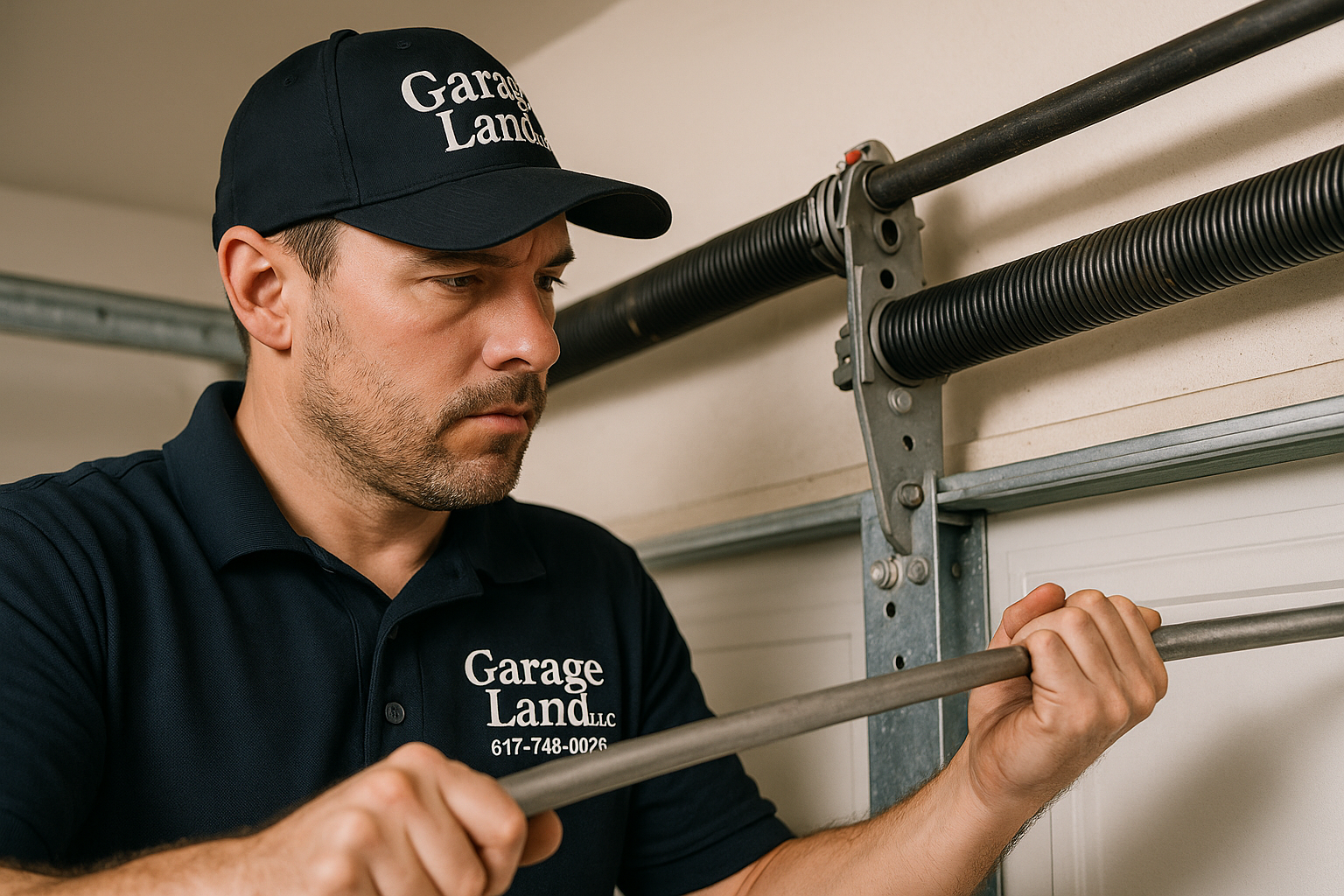 Garage Door Spring Repair in Winchester