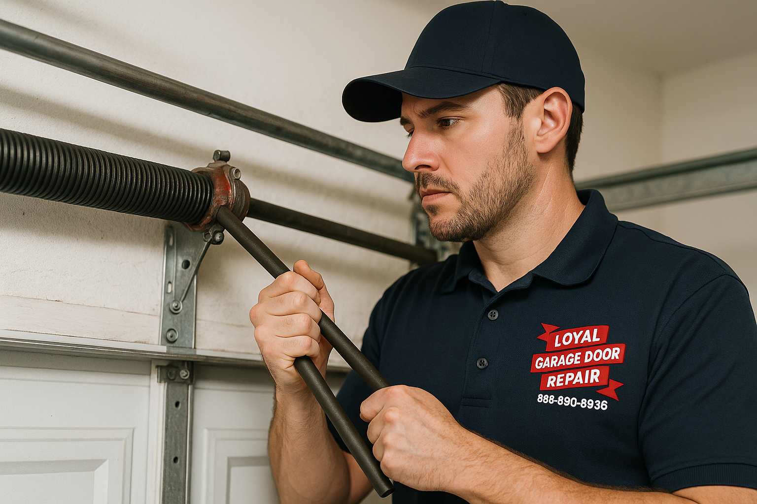 Garage Door Spring Repair in Wilson Square