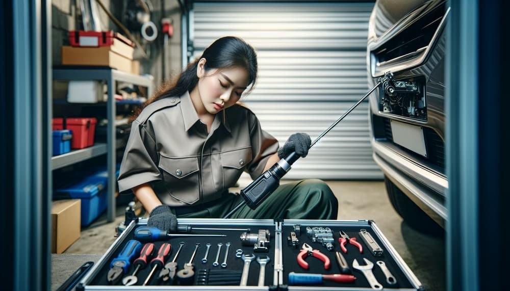 Garage door work in Boynton Yards