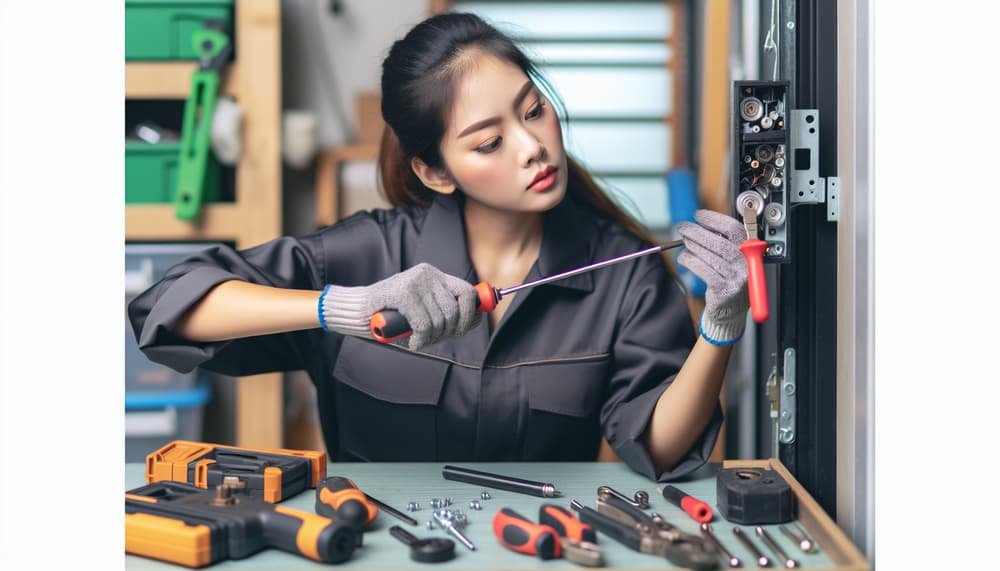 Garage door work in Dedham