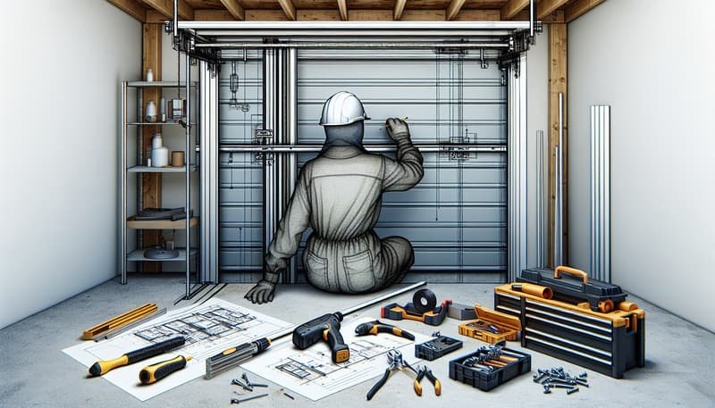 Garage Door Track Repair